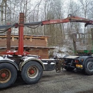 foto forestry set 6x6 T815 (DOCS AGRO) +tandem trailer