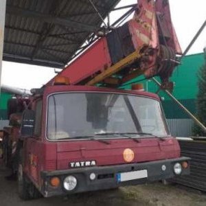 foto 28m crane 6x6 AD28 Tatra 815
